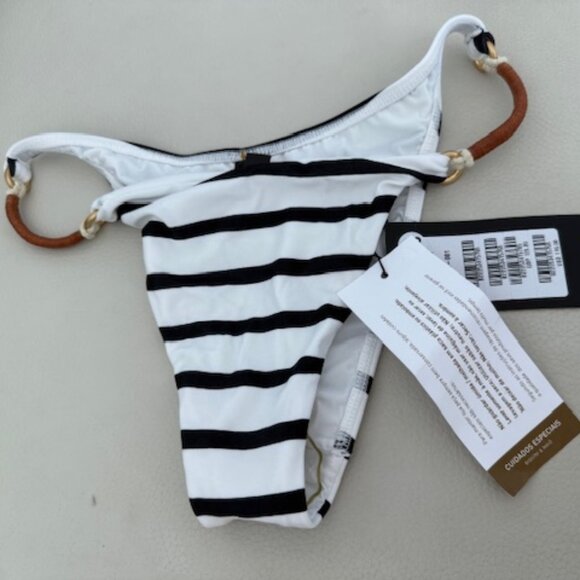 NEW VIX DRI Brazilian bottom Black//White M - Picture 3 of 4
